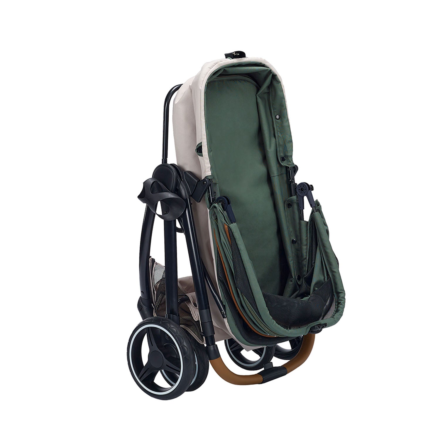 Ibiyaya Retro Luxe Pet Stroller 2.0 (Soft Sage)