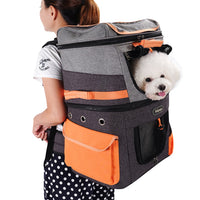 Ibiyaya Two-Tier Pet Backpack
