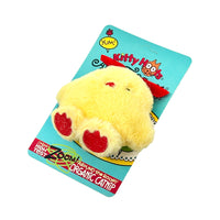 Yellow chick catnip toy 