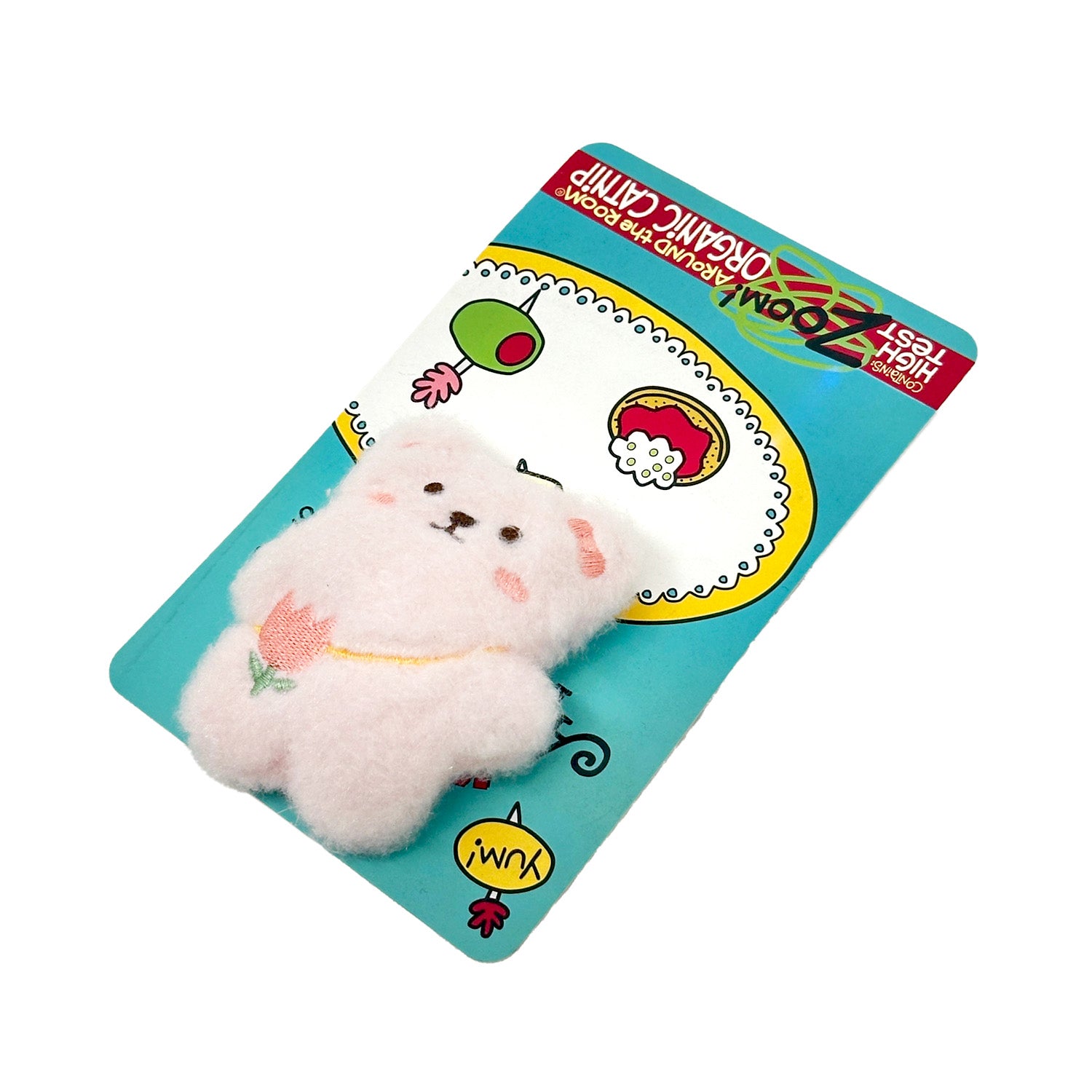 Ps Kitty Hots Pinky Bear Catnip Cat Toy