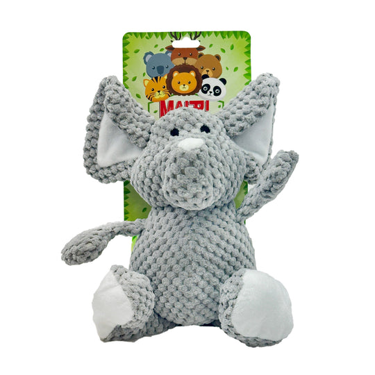 Ps Kd Light Grey Elephant Plush Toy