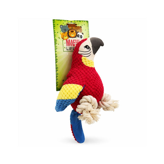 Ps Mr. Parrot Squeaky Plush Toy