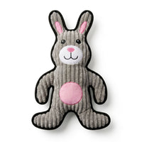 Ps KD Strip Squeaky Pet Grey Rabbit