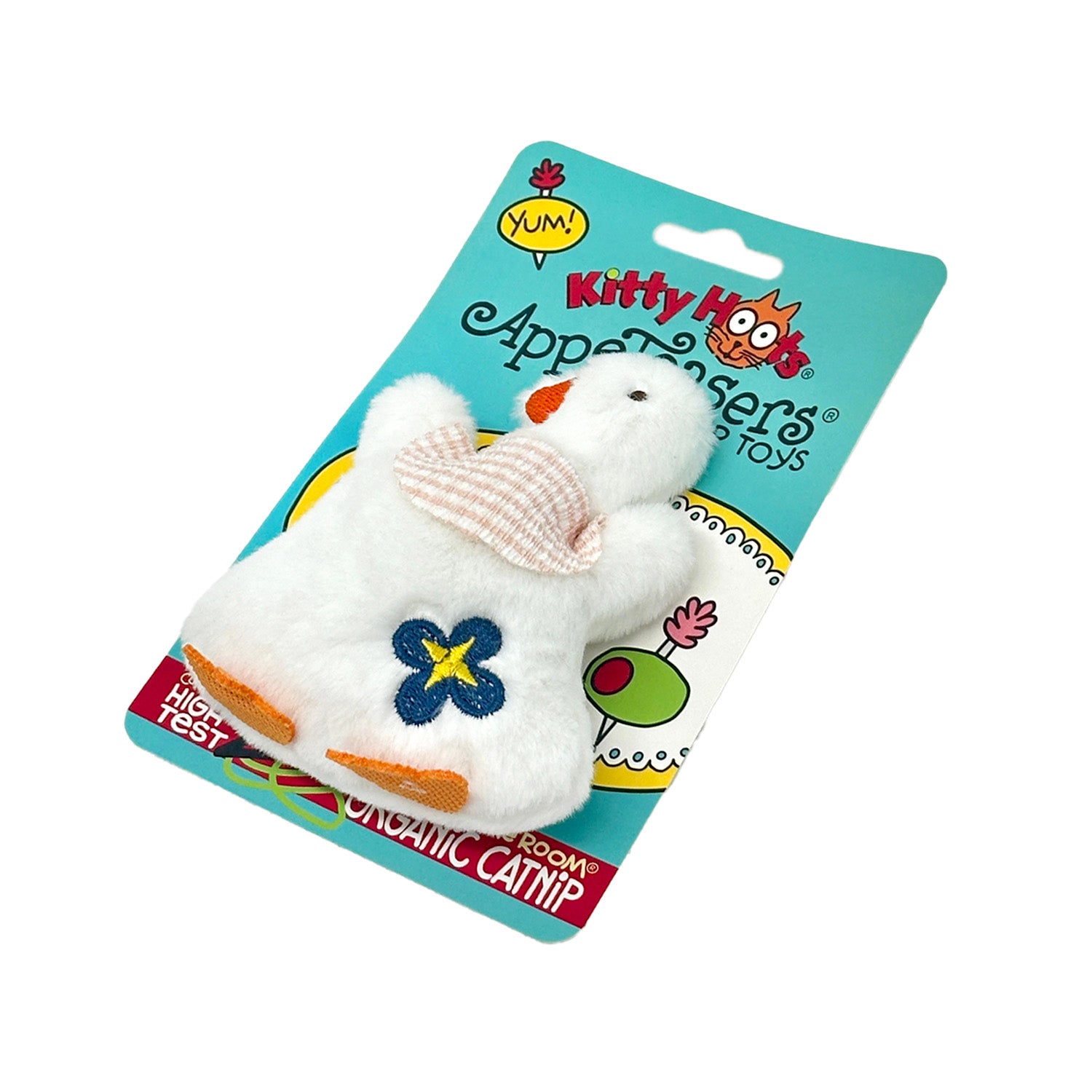 Ps Kitty Hots White Goose Catnip Cat Toy