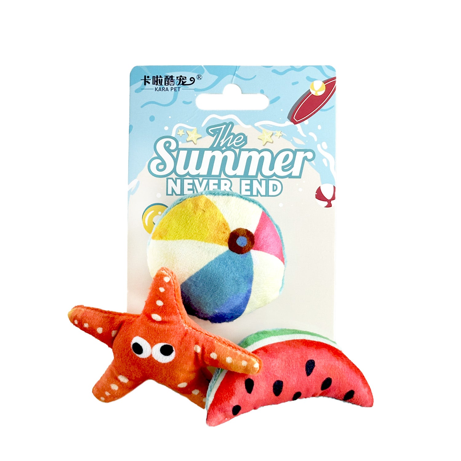 Kara Summer Beach Series Cat Toy