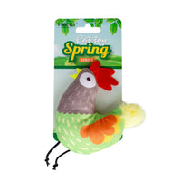 Kara Spring Rooster Cat Toy