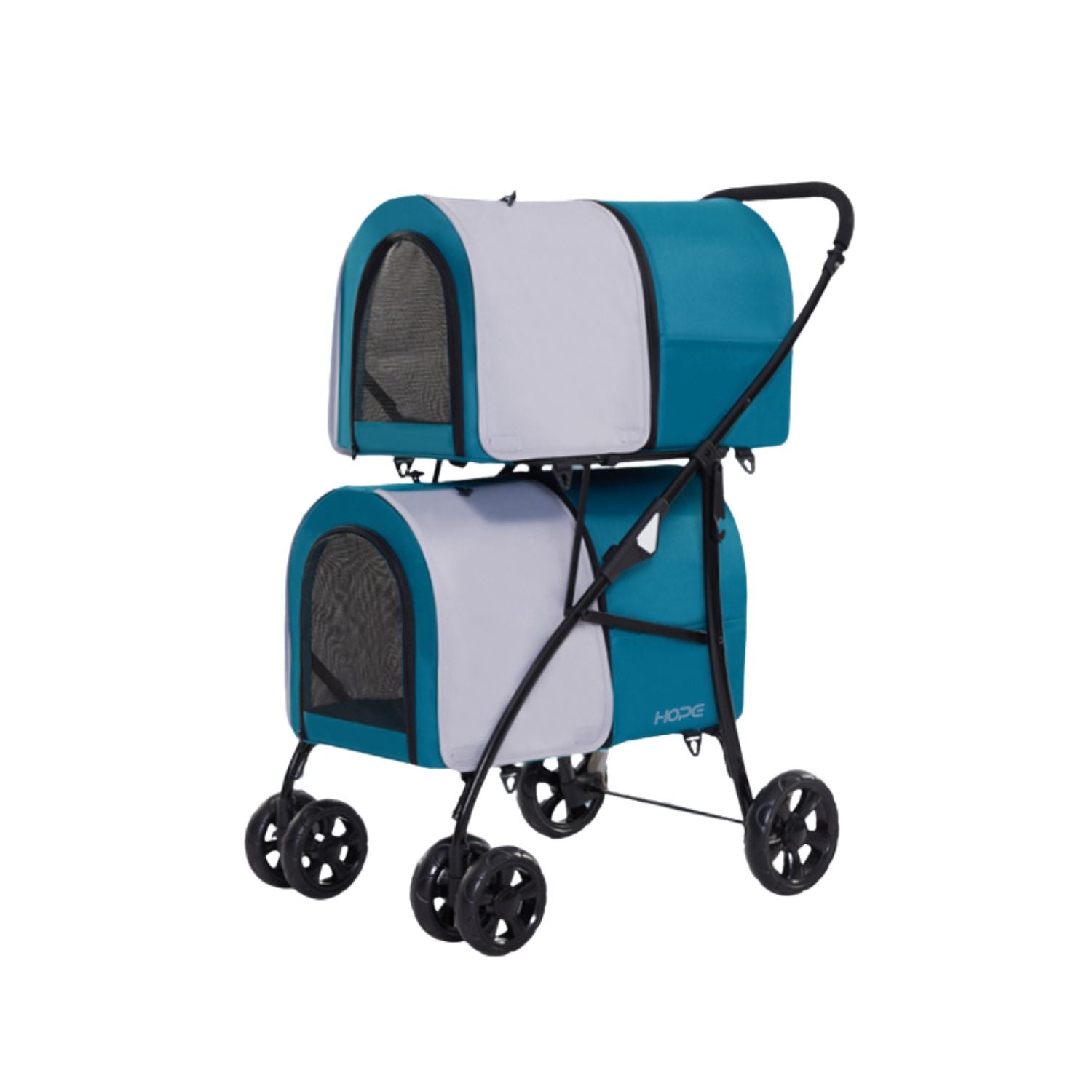 Hapair Luxury Oxford DB Carriers Pet Stroller