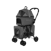 Hapair Detachable Twin Carrier Stroller