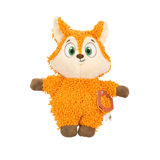 Ps Fofos Tough Fox Squeaky Plush Dog Toy