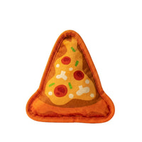 Kara Pizza Squeaky Dog Toy