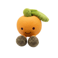 Kara Latex Mandarin Orange Dog Toy