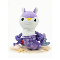 Kara Purple Mermaid Squeaky Plush Toy