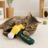 Kara Hammer Plush with Catnip Cat Toy