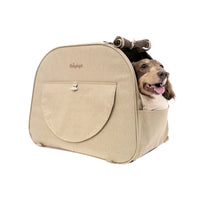 Ibiyaya The Loafer Pet Backpack Carrier Macchiato Beige