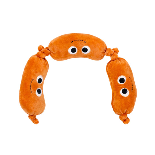Kara Food Series Sausage Squeaky Dog Toy