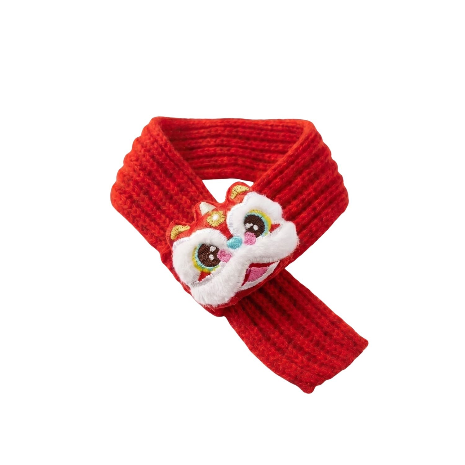 PS KWY CNY Pet Knitted Scarf Assorted