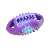 Kara Interactive Teething Rugby Ball Dental Chew Dog Toy