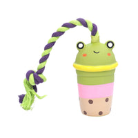 Kara Bubble Tea Latex Squeaky Dog Toy
