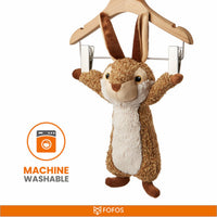 Ps Fofos Rabbit Squeaky Plush Dog Toy