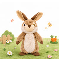 Ps Fofos Rabbit Squeaky Plush Dog Toy