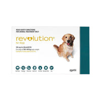 Revolution For Dogs 20.1kg - 40kg (Teal) Dog Medication