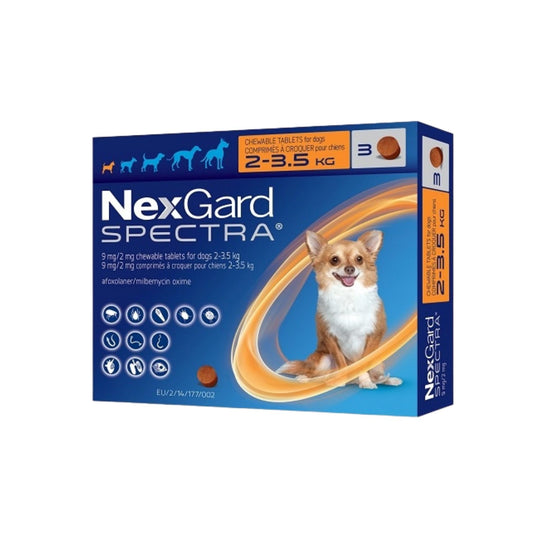 Nexgard Spectra for Dog (3 Chews)