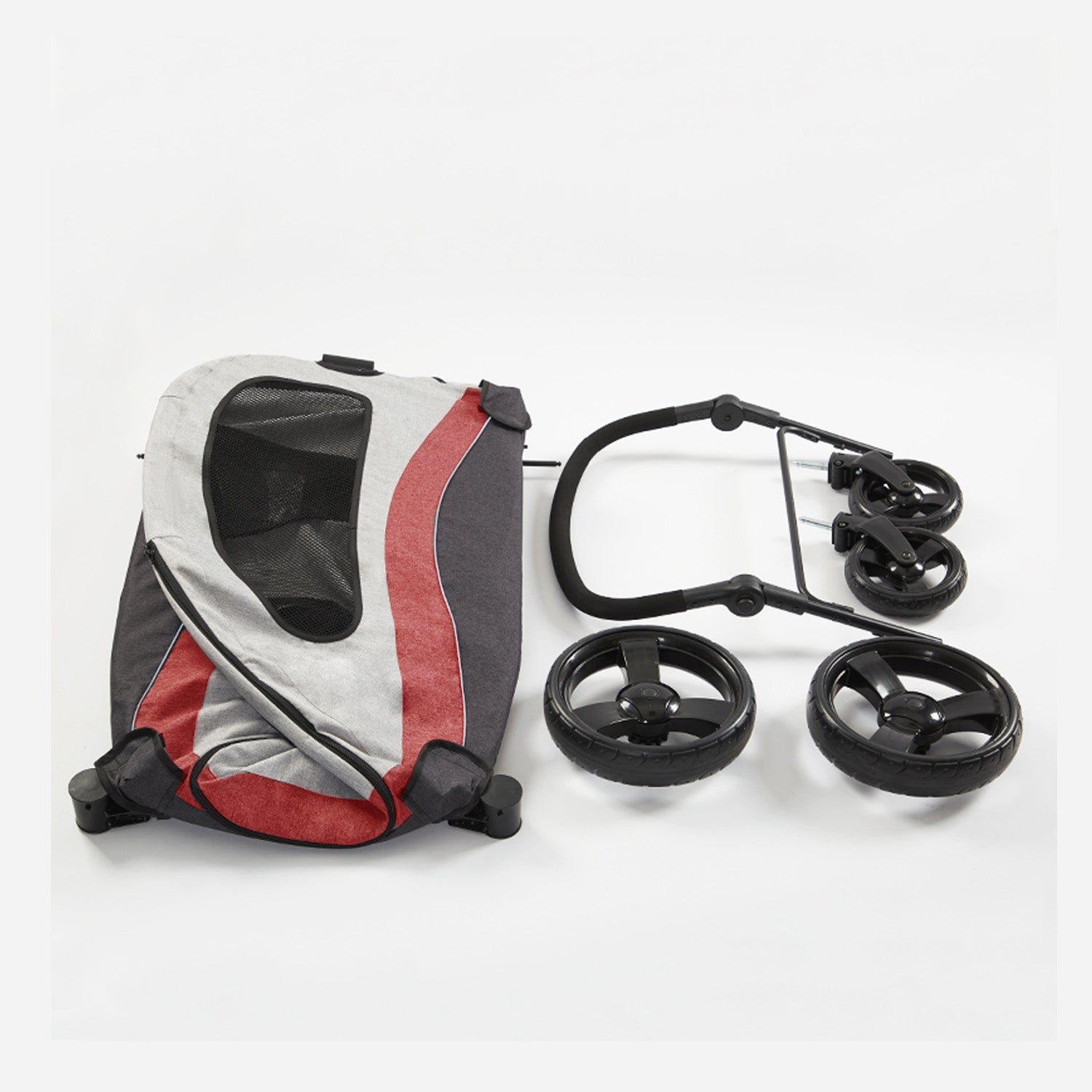 Hapair Large Outdoor Easy Foldable Trolley Cart