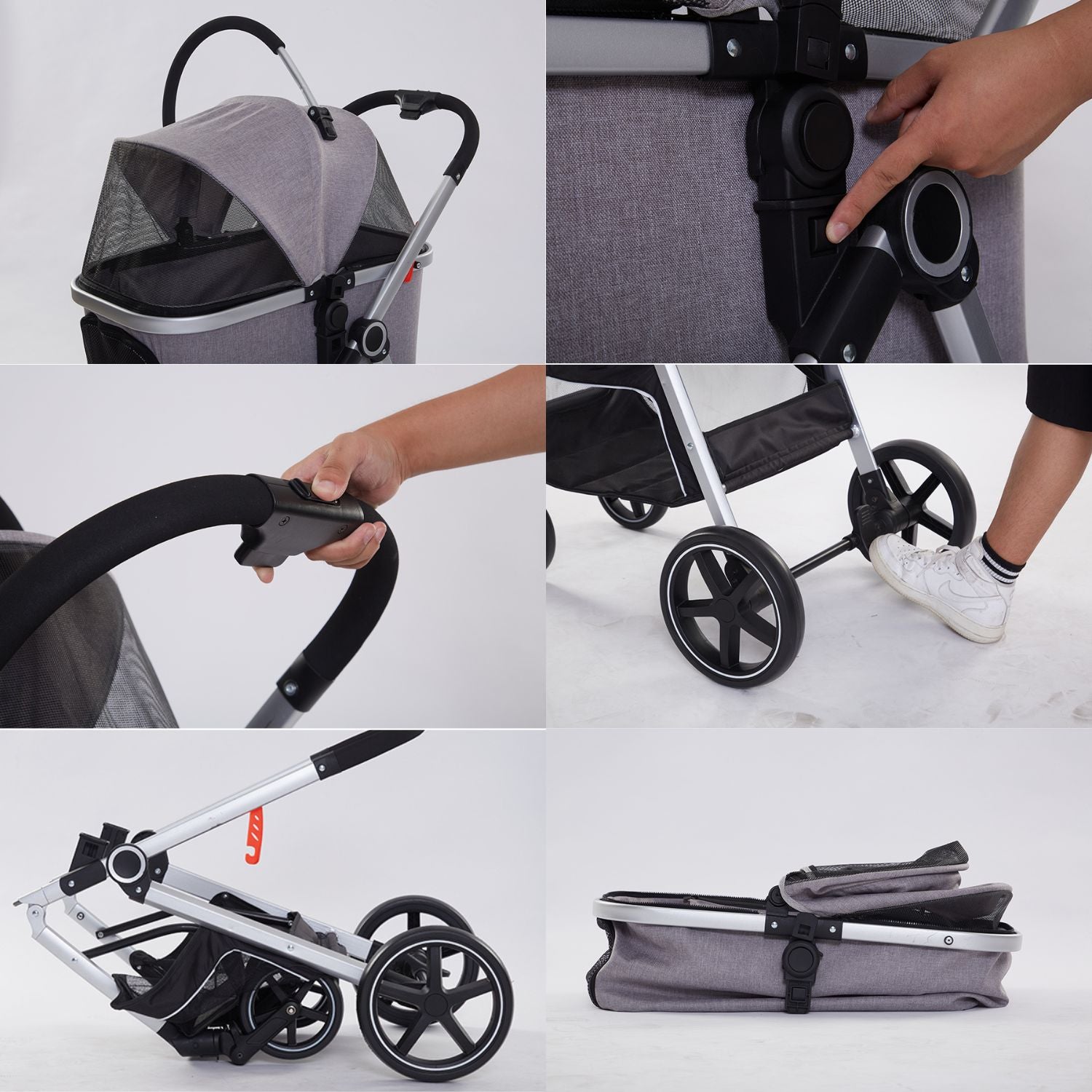Hapair Exquisite 2in1 Detachable Stroller