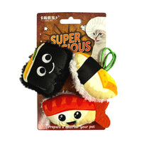 Kara Sushi Set with Catnip Cat Toy