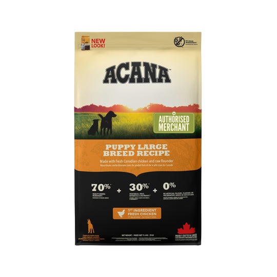 Acana Heritage Puppy Large Breed Dry Dog Food
