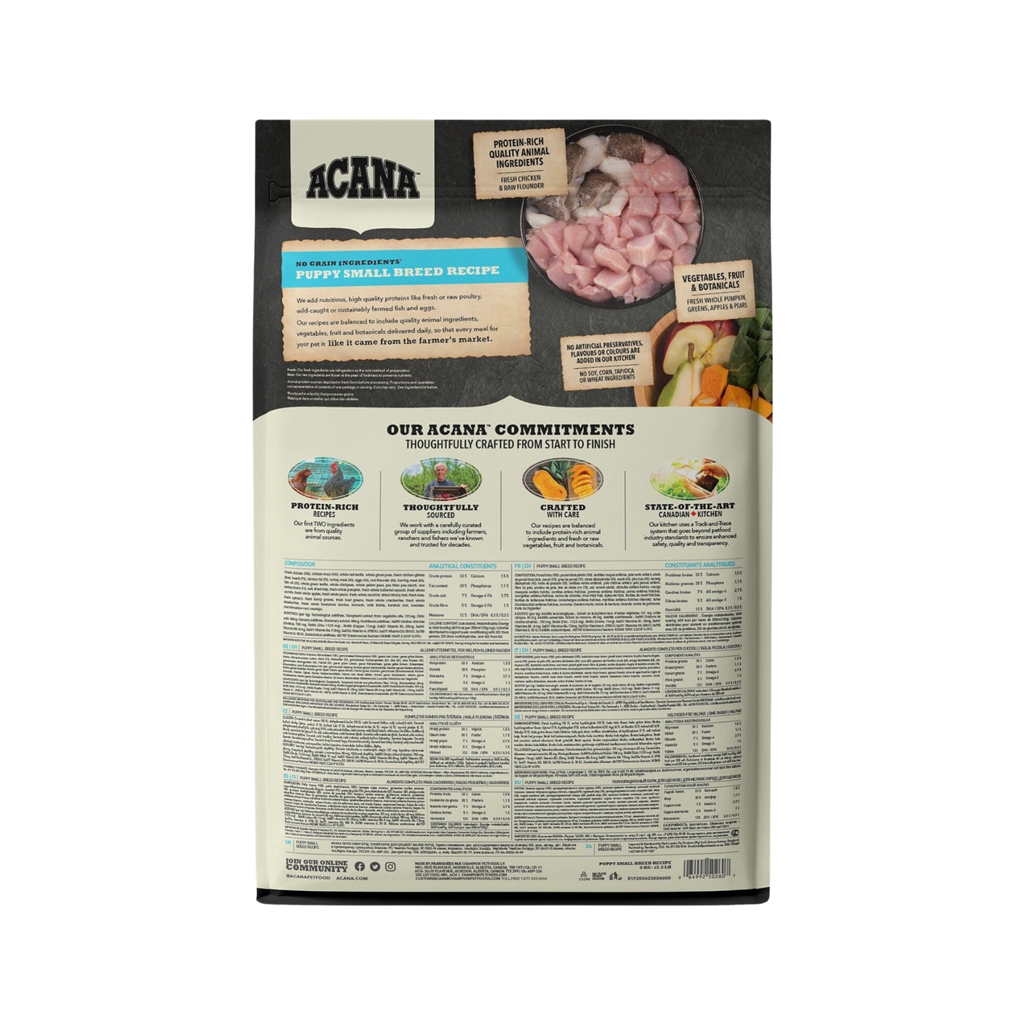 Acana Heritage Puppy Small Breed Dry Dog Food
