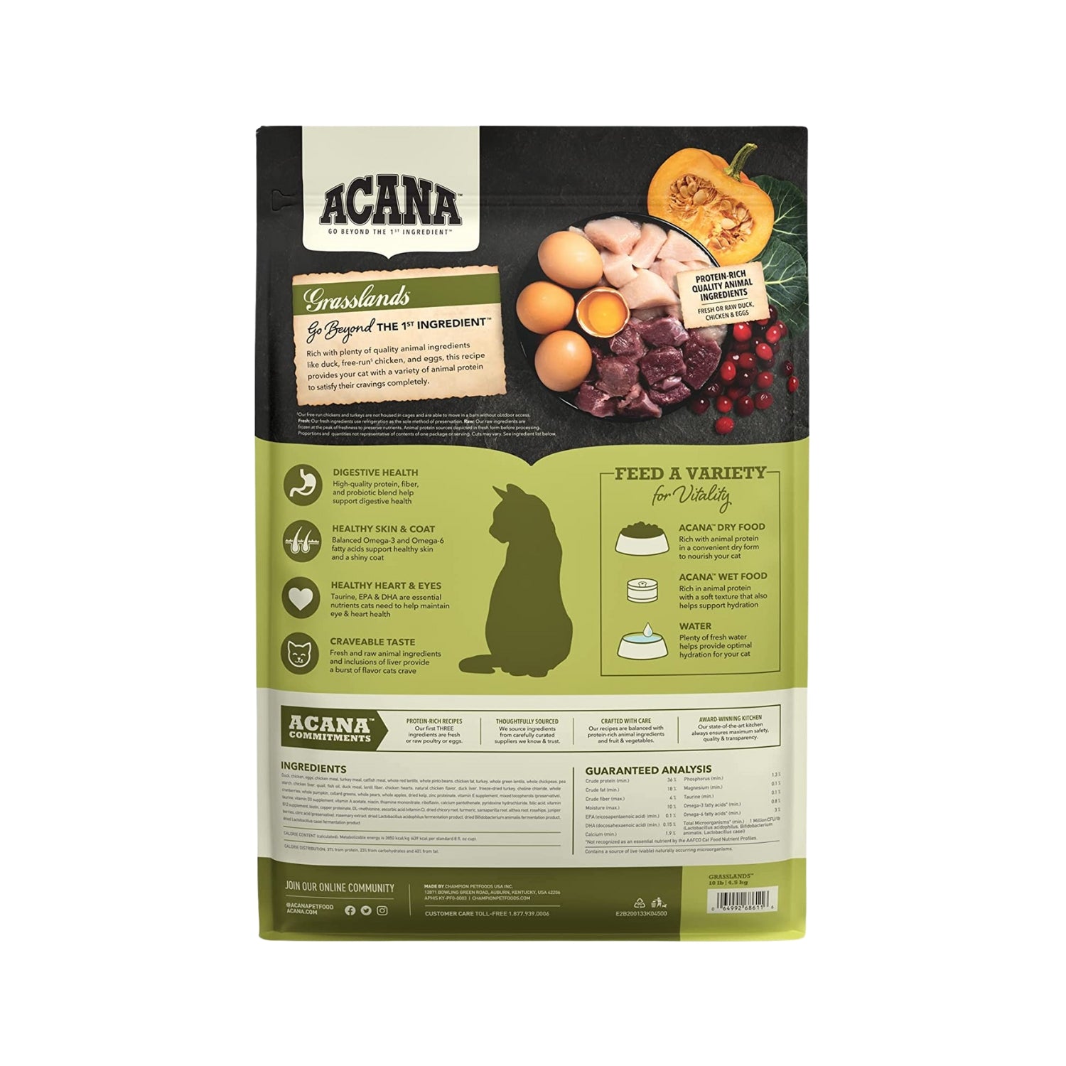 Acana Regionals Grassland Dry Cat Food