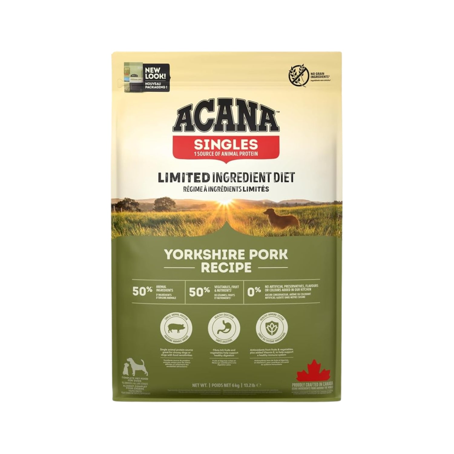 Acana Singles Yorkshire Pork Dry Dog Food