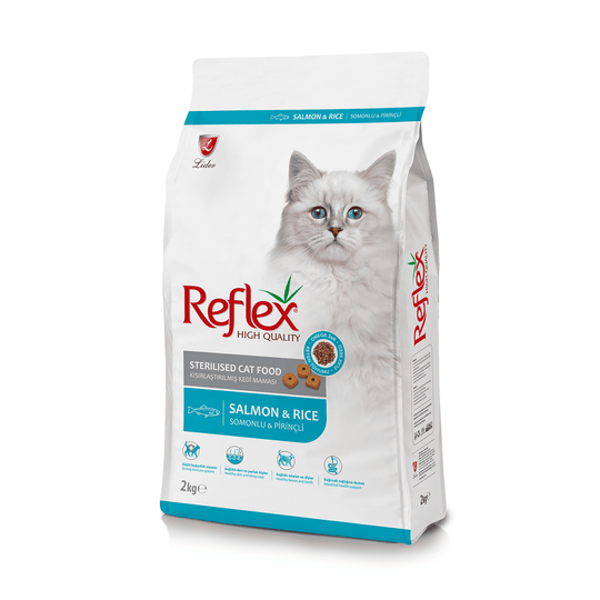 Reflex Adult Sterilised Cat Salmon and Rice Dry Food