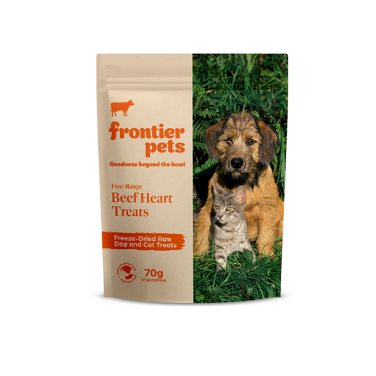 Frontier Free-Range Freeze-Dried Raw Beef Heart Treat