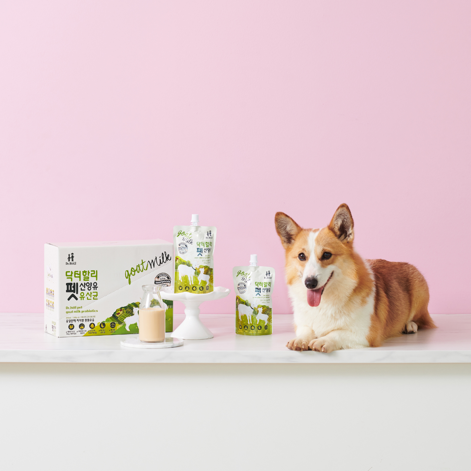 Dr. Holi Pet Goat Milk for Cats and Dogs Pets Station