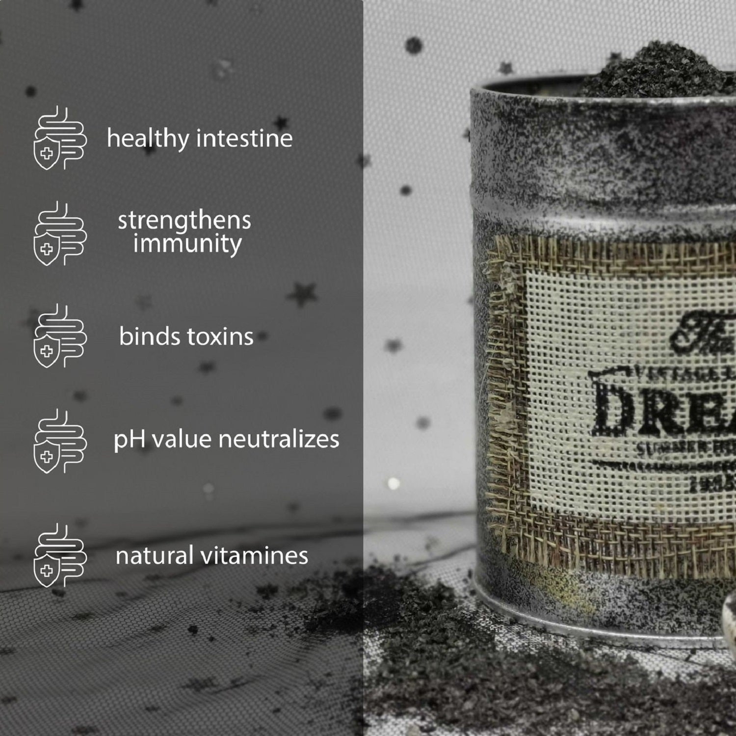 Qchefs Dog Dental Charcoal Flakes