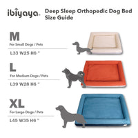 Ibiyaya Deep Sleep Orthopedic  Dog Bed