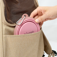 Ibiyaya The Loafer Pet Backpack Carrier Macchiato Beige