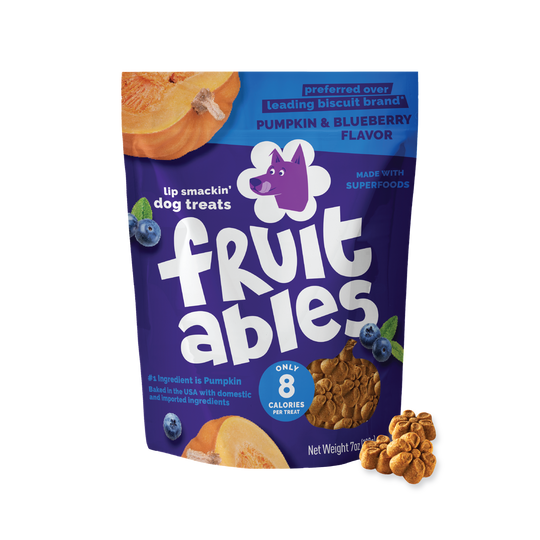 Fruitables Pumpkin & Blueberry Dog Treats