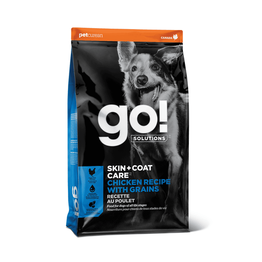 Go! Solution Skin+Coat Care Chicken Recipe with Grains Dog Dry Food