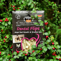 Qchefs Dental Flips Cat Dental Chew