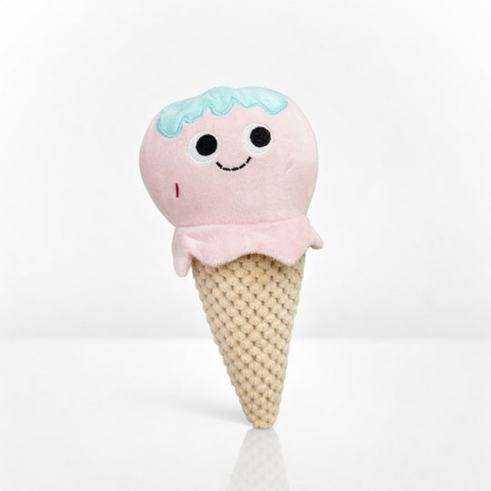 Kara Ice-Cream Plush Dog Toy