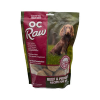 OC Raw Beef & Produce Sliders Freeze-Dried Raw Dog Food