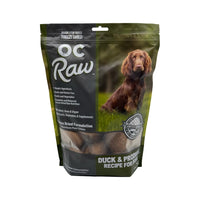 OC Raw Duck & Produce Sliders Freeze-Dried Raw Dog Food