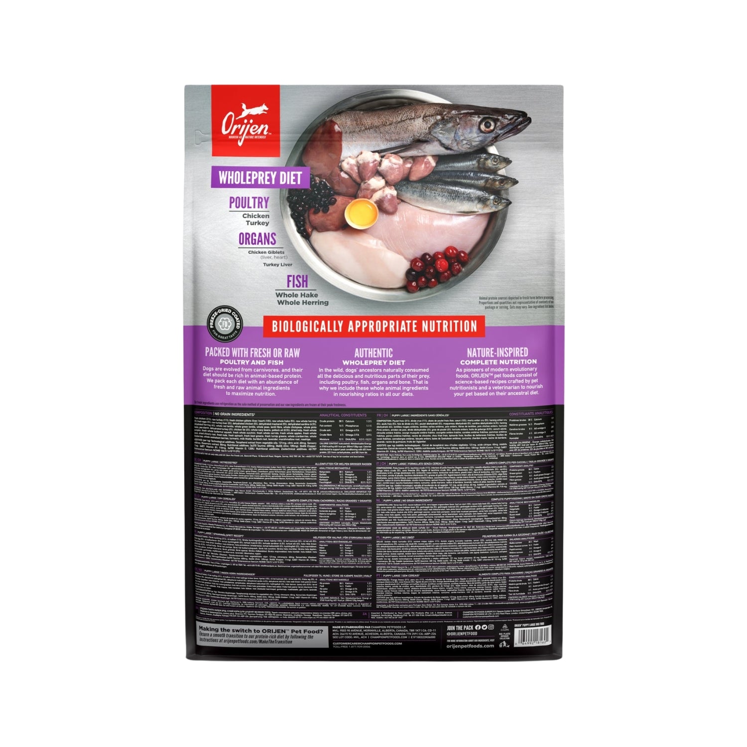 Orijen Puppy Large Dry Dog Food