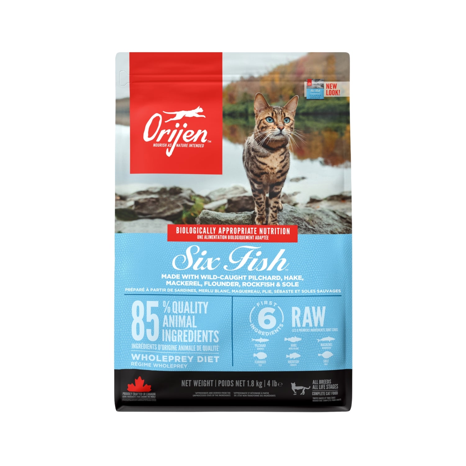 Orijen Six Fish Cat Dry Food