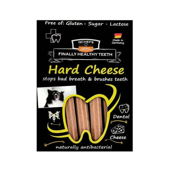 Qchefs Hard Cheese Dog Dental Chews