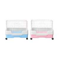 Carno Rabbit Cage R-65 Blue