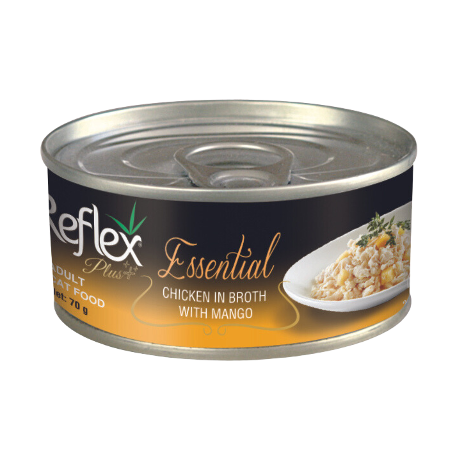 Reflex Plus Essential Chicken in Broth with Mango cat canned food